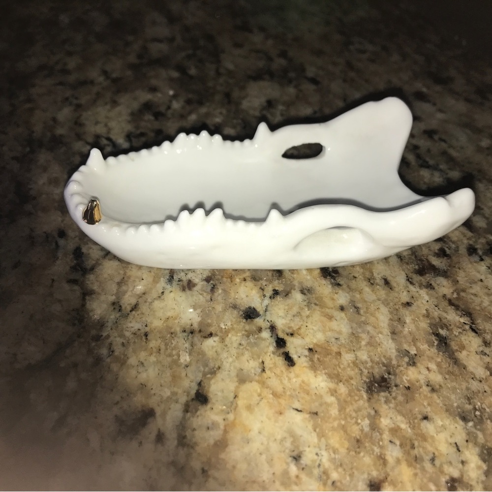 Alligator Jaw Trinket Dish / Ring Holder
